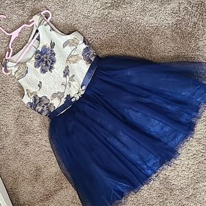 Girls floral fomal dress